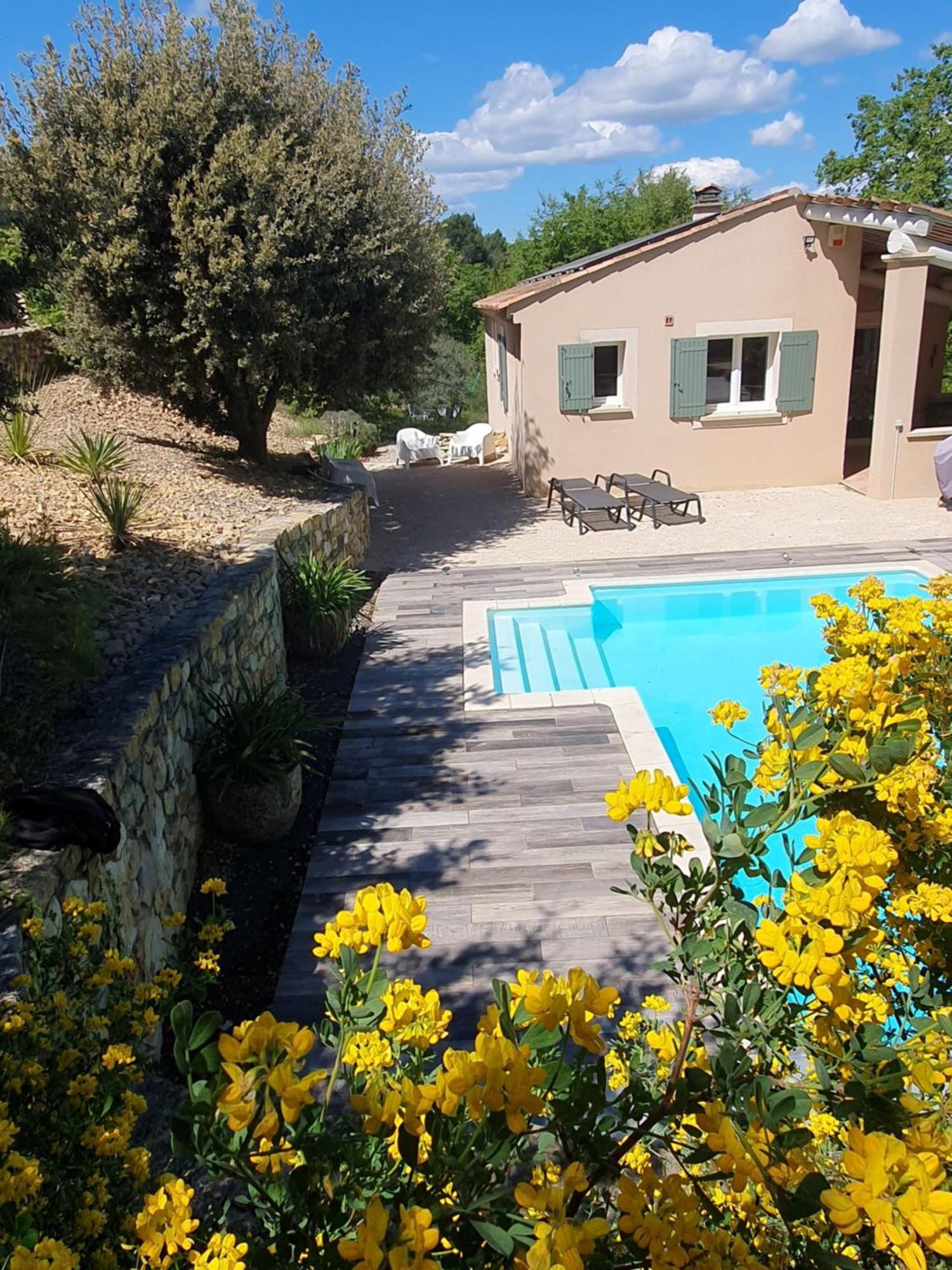 Le Soleil Du Ventoux Villa Entrechaux Buitenkant foto